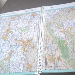 MapQuest RoadMaster 2007 Large Scale United States Road Atlas, Spiral Bound