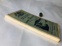 Map The Lake District Bartholomew Vintage ra