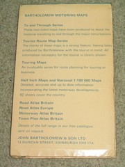 Bartholomews One Inch Map of the Lake District – 1981 on paper