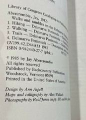 Walks and Rambles on the Delmarva Peninsula : A Guide for Hikers ( 1985, PB)