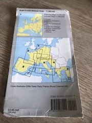 RAC Road Map Of France And Belgium
