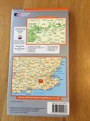 2008 Ordnance Survey Explorer Map 146 Dorking , Box Hill & Reigate (inc Caterham