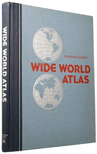 READER’S DIGEST WIDE WORLD ATLAS By Reader’s Digest Association – Hardcover Mint
