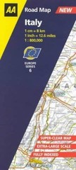 Italy (AA Road Map Europe Series), Aa Road Maps Europe, Good Book