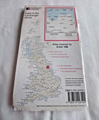 Ordnance Survey Landranger 100 Map – Malton & Pickering & Helmsley- 1997