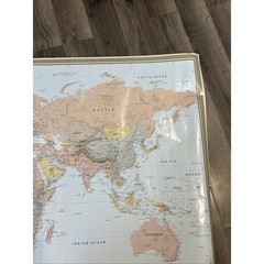 World Map, Laminated Poster, 50″ x 32″