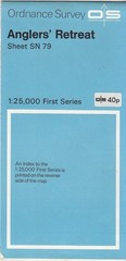 Ordnance Survey (OS) 1:25,000 First Series Map Sheet SN 79 Anglers’ Retreat
