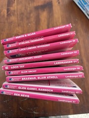 Vintage Ordnance Survey Landranger Maps Scotland Lot (9) Ben Nevis Loch Lomond +