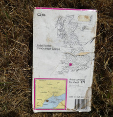 Ordnance Survey Cardiff Newport 1991 Landranger 171 1:50000