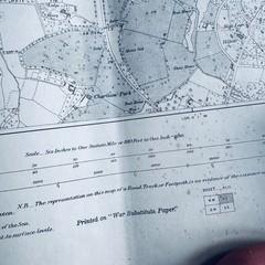 Ordnance Survey 1914 Surrey Sheet XLII NE Lingfield Godstone 6in/1mi WW1 OS MAP