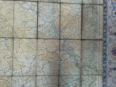 Ordnance Survey. The Peak District. Tourist Map. 1925