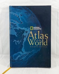 National Geographic Atlas of the World Eighth Edition Hard Cover Book Near Mint