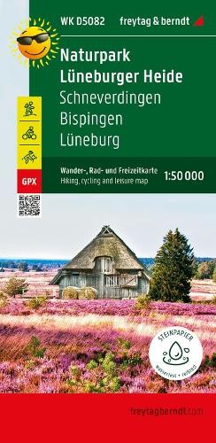 Freytag-Berndt Luneburger Park, Walking-, Bike- and Leisure ma (Map) (UK IMPORT)