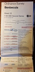 Benbecula Ordance Survey map Sheet no. 22 (special library edition)