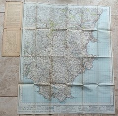 Ordnance Survey One-Inch Map 188 TORQUAY New Popular 6th Edition 1946 Paper