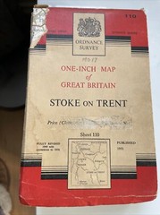 Ordnance Survey seventh series 1:50000 1.25 to 1 mile you choose from list 2