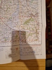 Ordnance Survey Map Of Great Britian – SHREWSBURY – 1965 – 1/63360