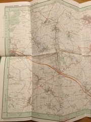 1990 Ordnance Survey Pathfinder Map 1117 SP 60/70 Thame (inc Haddenham & Chinnor