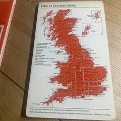OS Ordnance Survey One Inch Map, Taunton & Lyme Regis, sheet 177, 1969