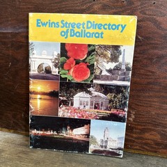 Ewins Street Directory Of Ballarat 1980
