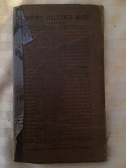 Bacon’s Motoring & Cycling Map Of North Wales. Antique Map.