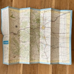 Colorado Road Map. A Gousha Travel Publication. Vintage 1990. Pre Owned.