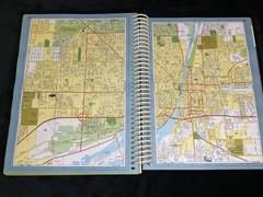 CHICAGOLAND ATLAS 2000 Edition by American Map Corp. Hardcover & Spiral