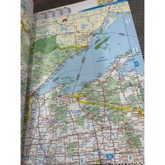 Michelin North America Midsize Atlas USA Canada Mexico Road Map Travel Guide