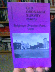 MAP OF Brighton (Preston Park) 1929 Sussex Sheet 66.05 by Alan Godfrey NEW