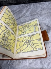 Vintage Johnstons Handy Road Atlas Of Great Britain & Northern Ireland