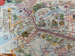 Transport Map Centre of Saint Petersburg