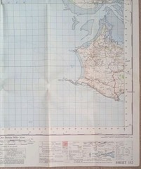 Ordnance Survey One-Inch Map, Sheet 152: Carmarthen & Tenby (1966).