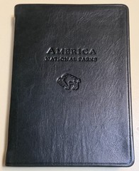 AMERICA THE PARKS National Parks and Destinations Embossed Genuine Leather Maps