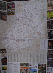 LOT & DORDOGNE Tourist Map 2019. Towns, Villages, Attractions, Markets, Truffles