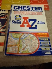 A Collection Of A To Z Street Atlases And Street Plans Liverpool,Manchester Etc