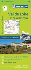 Chateaux of the Loire – Zoom Map 116 Map by Michelin (Sheet map, folded)