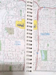Vintage Thomas Guide Pacific Northwest Road Atlas Drivers Guide WA OR