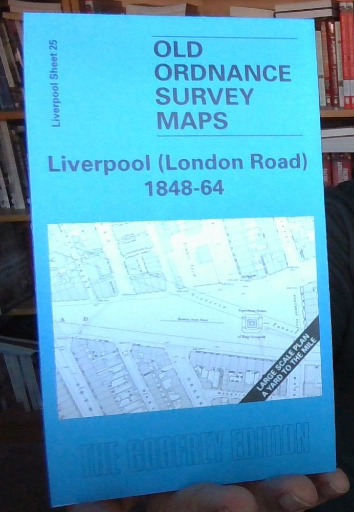 Liverpool (London Road) 1848-64 Liverpool Large Scale Sheet 25 by Kay Parrott