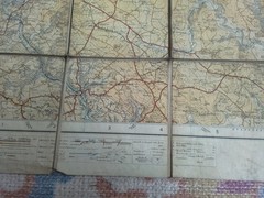 Ordnance Survey. The Peak District. Tourist Map. 1925