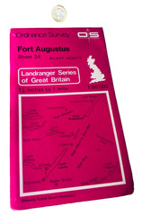 Map Fort Augustus Ordnance Survey Vintage ra