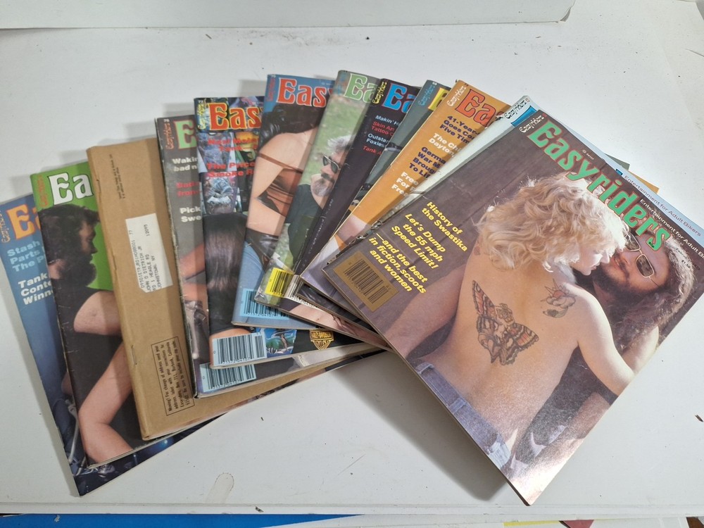 Easy Riders Magazine 1979 Complete Year 12 Months Some Loose Covers