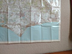 OS Landranger 1:50 000 sheet 197 Chicheter & The Downs hardback Morley Book Co.