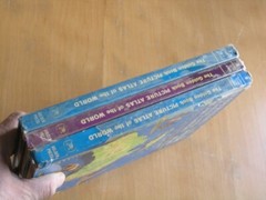 Group of 3 The Golden Book Picture Atlas of the World , Volumes 2 , 5 & 6 @ 1961