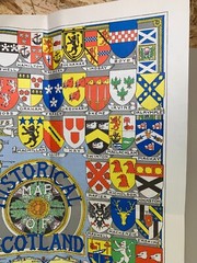 Map of England and Wales, Verso Scotland, John Bartholomew 1971 VGC