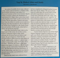 Yupik Dialect Atlas and Study by Steven A. Jacobson – Alaska Native Language