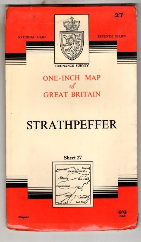 National Grid Seventh Series Sheet 27 Strathpeffer : Ordnance Survey