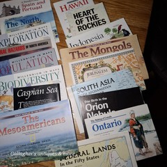 Vintage Lot of 56 National Geographic Maps Historical & Regional