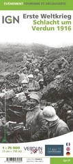 Institut Géographique National Bataille de Verdun – 1916 (Map) évènement