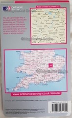Ordnance Survey Map · Landranger Maps · Bedford & Huntingdon/Kettering & Corby