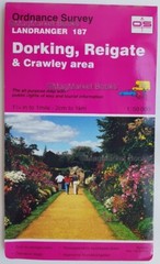 Ordnance Survey Maps · Landranger Maps · Dorking & Reigate/Maidstone & The Weald